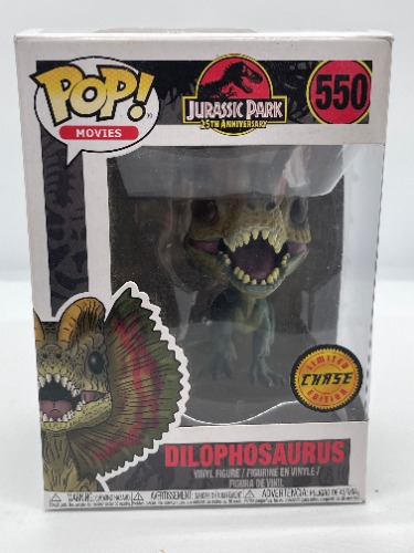 Jurassic Park - Dilophosaurus Chase #550 Pop! Vinyl | Default Title