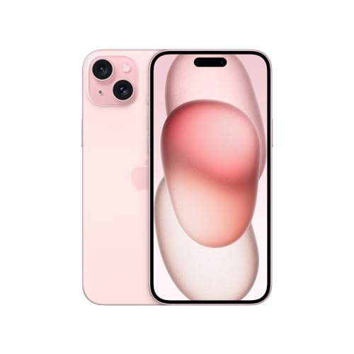 Apple iPhone 15 Plus, 256GB, Pink - T-Mobile (Renewed Premium) - 256GB - Pink - T-Mobile - Renewed Premium