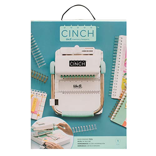 We R Memory Keepers The Cinch Book Binding Machine Version 2 | White - 16.76 x 26.67 x 35.94 cm - Binding Tool - White