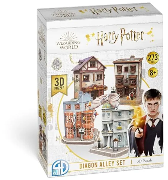 4D Cityscape Harry Potter 3D Paper Puzzles (Diagon Alley)