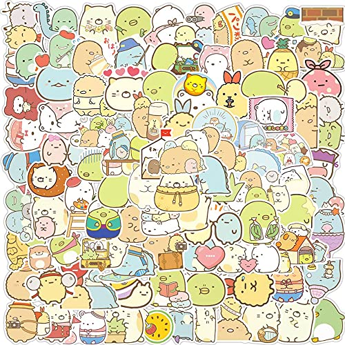 Cute Kawaii Stickers 100pcs for Notebook Scrapbook Guitar Laptop for Teens Boys Girls - Sumikko 100pcs