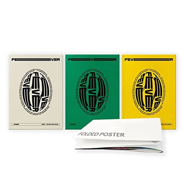 ATEEZ - ZERO : FEVER EPILOGUE Album Set [A Ver. + DIARY Ver. + Z Ver.] (Folded Poster), CMCC11681