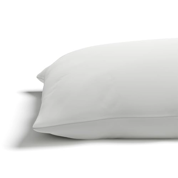 Clean Skin Club Silver Ion-Infused Pillowcase Prevents Bacteria Growth and Fights Odors for Hypoallergenic, Clearer Skin and a Fresher Night's Sleep (Glacier White, 1)