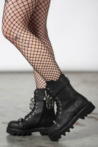 Ring Me Up Boots | UK9 / Black / 100% PU, 100% Rubber