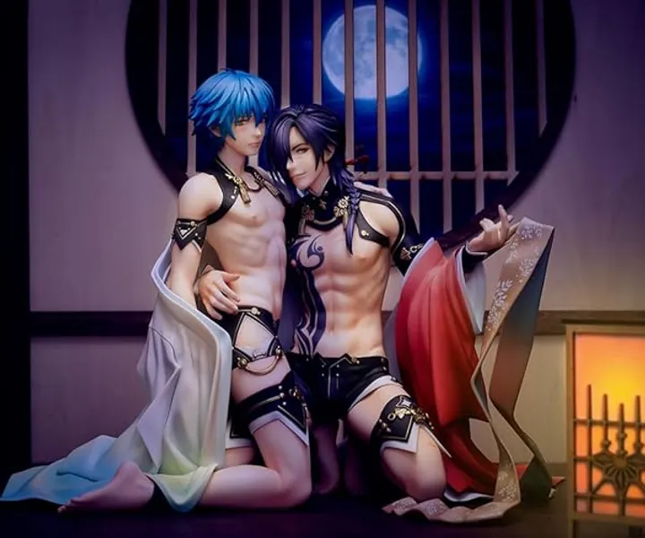 Good Smile Company Aoba & Koujaku Statue 20 cm Dramatic Murder 1/6 Scale re-Run