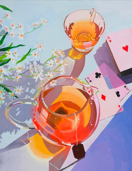 450 Piece Puzzle | Diamonds and Daisies 