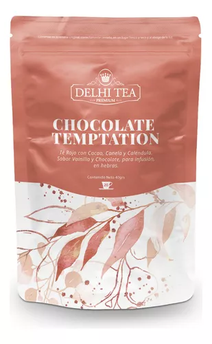 Delhi Tea Chocolate Temptation Tea Strands Doypack 40g