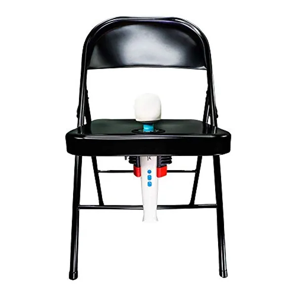 AWESOMETIVITY AfterDark Magical Wand Chair - Hands-Free Sex Furniture for Women and Couples, Adult Toy Mount Compatible with Magic Wand Massager and Other Massagers and Toys from 1-2.25" Diameter