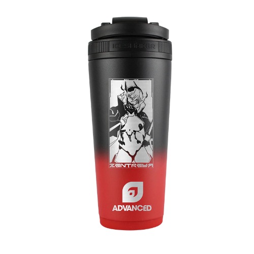 Zentreya ADV x Ice Shaker Premium 26oz Shaker V2 - Red Black Ombre
