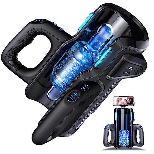 Elektrisk sugmasturbator för män, med 3 lägen, 10-frekvens teleskopfunktion, manlig sexleksak, onani för män, vibratorer för män