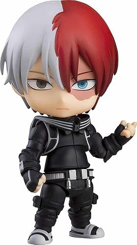 Good Smile My Hero Academia: Shoto Todoroki (Stealth Suit Ver.) Nendoroid Action Figure,Multicolor