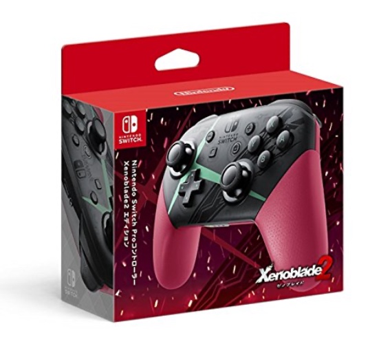 Nintendo Switch Pro Controller - Xenoblade 2 Edition - Brand New