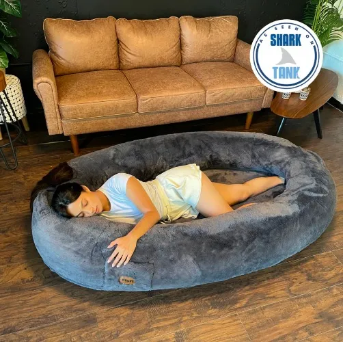 Plufl Human Dog Bed | Standard / Blush