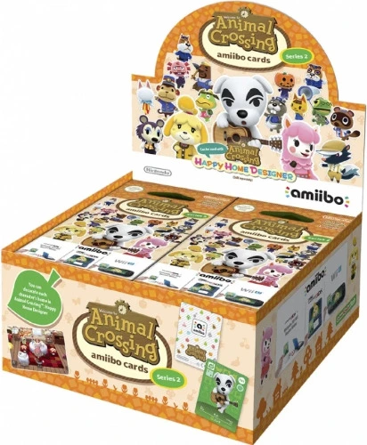 Animal Crossing Amiibo Cards Serie 2 Sealed Box