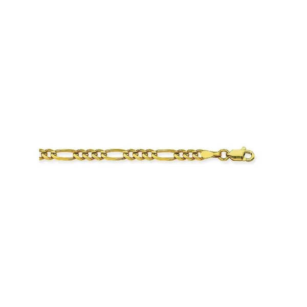 Thin Figaro Chain - 14K Yellow Gold