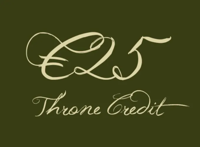 €25 Throne Credit