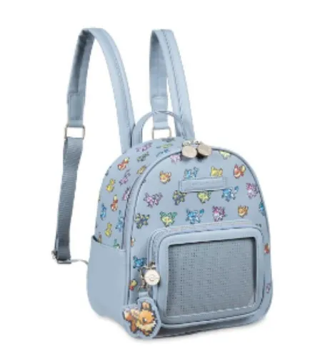 Eevee Evolutions Pokémon Pixel Pin Collector Mini Backpack