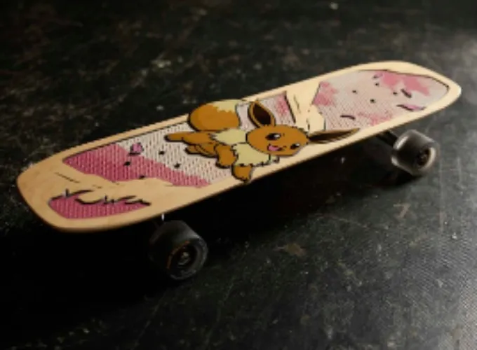 Pokémon Center × Bear Walker: Eevee Skateboard