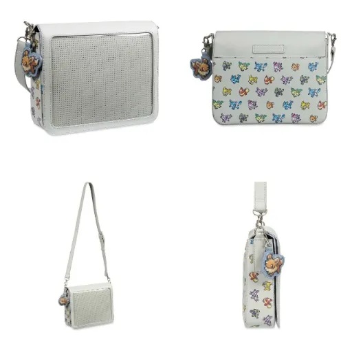 Eevee Evolutions Pokémon Pixel Pin Collector Shoulder Bag