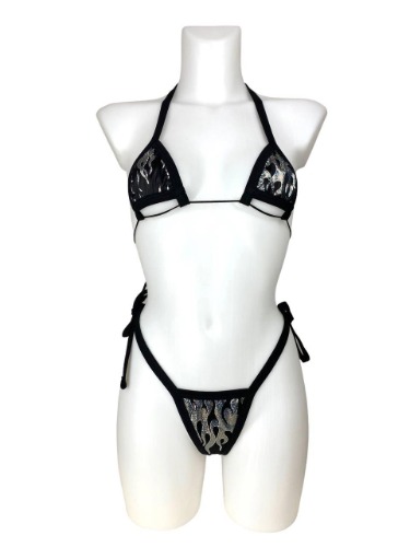 Silver Fire Bikini