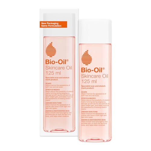Bio-Oil Skincare Body Oil, Serum for Scars and Stretchmarks, Face Moisturizer Dry Skin, Non-Greasy, Dermatologist Recommended, Non-Comedogenic, For All Skin Types, with Vitamin A, E, 4.2 oz - 4.2 Fl Oz (Pack of 1)