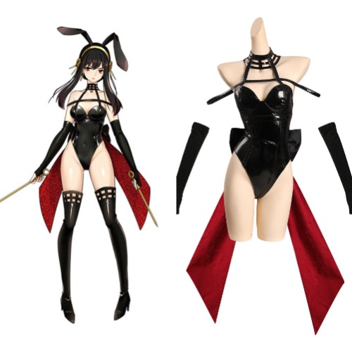 SPY×FAMILY - Bunny Girls Yor Forger Original Design Halloween Cosplay Costume - Cossky® | Female / M