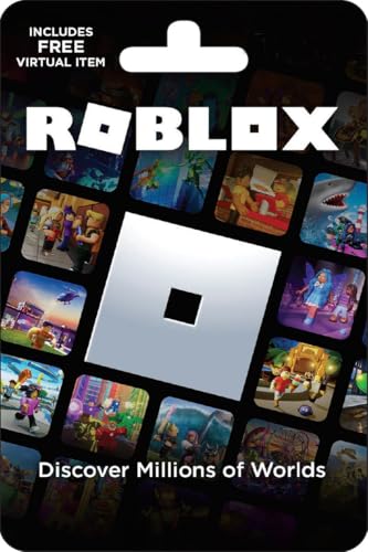 Roblox Physical Gift Card [Includes Free Virtual Item] [Redeem Worldwide]