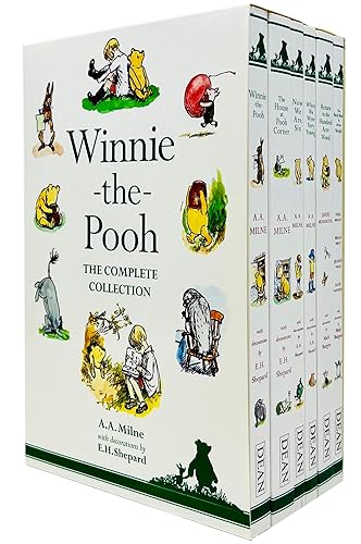 Winnie-the-Pooh The Complete Fiction Collection 6 Books Box Set