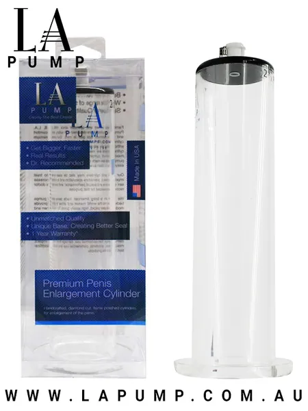 LA Pump Penis Enlarging Cylinder - 8"