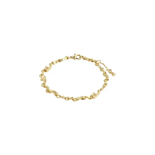 HALLIE gold bracelet with crystals