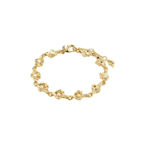 INAYA gold bracelet with pearls