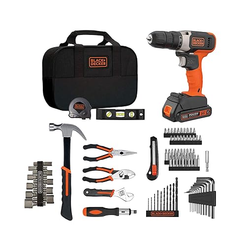 beyond by BLACK+DECKER Home Tool Kit with 20V MAX Drill/Driver, 83-Piece (BDPK70284C1AEV), BDPK70284C1AEV - Tool Kit