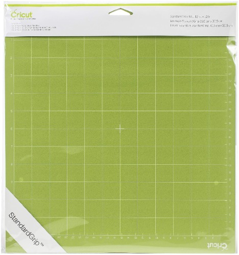 Cricut StandardGrip Machine Mats 12in x 12in, Reusable Cutting Mats for Crafts with Protective Film, Use with Cardstock, Iron On, Vinyl and More, Compatible with Cricut Explore & Maker (2 Count) - 12"x12", 2 Mats Standard grip 12"x12"