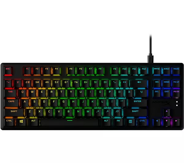 HYPERX Alloy Origins Core RGB TKL Mechanical Gaming Keyboard - Black