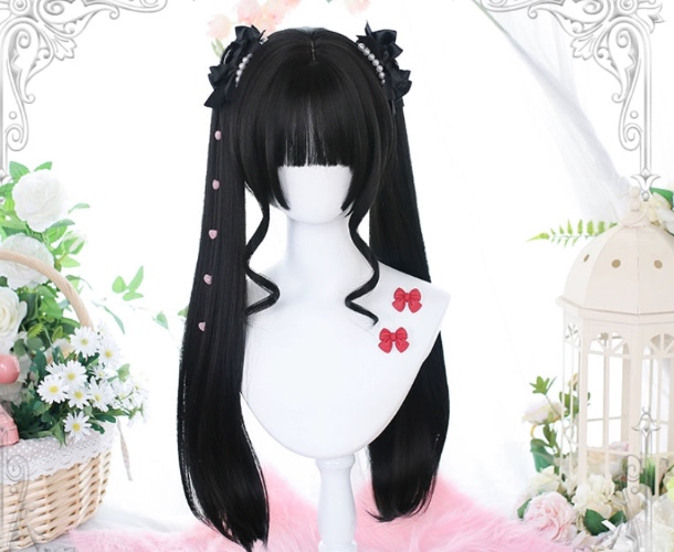 cute twintail wig 