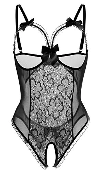 Lingerie for Women One-Piece Teddy Lingerie Sexy Bodysuit Lace Nightie