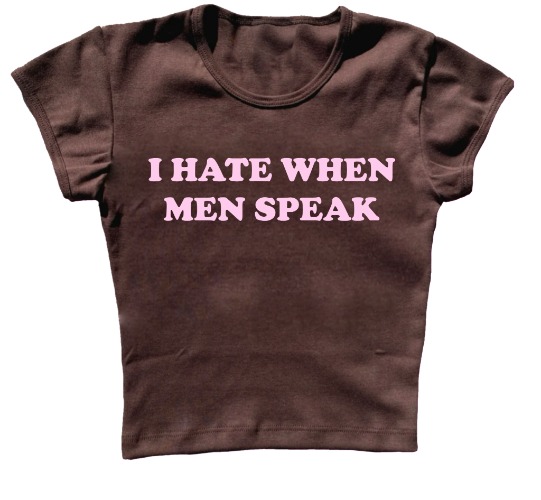 HATE WHEN THEY SPEAK