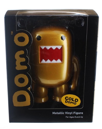Domo 4" Vinyl Figure: Metallic Gold