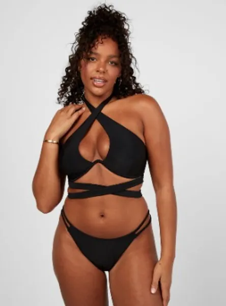 Ibiza Halter-neck Strap Bikini Top | Boux Avenue