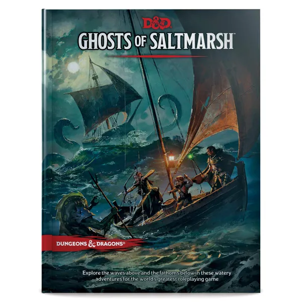Wizards of the Coast Dungeons & Dragons Ghosts of Saltmarsh Hardcover Book (D&D Adventure)