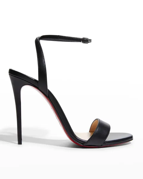 Loubigirl Ankle-Strap Red Sole Sandals