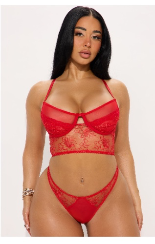  calling for you, lace bra and panty set