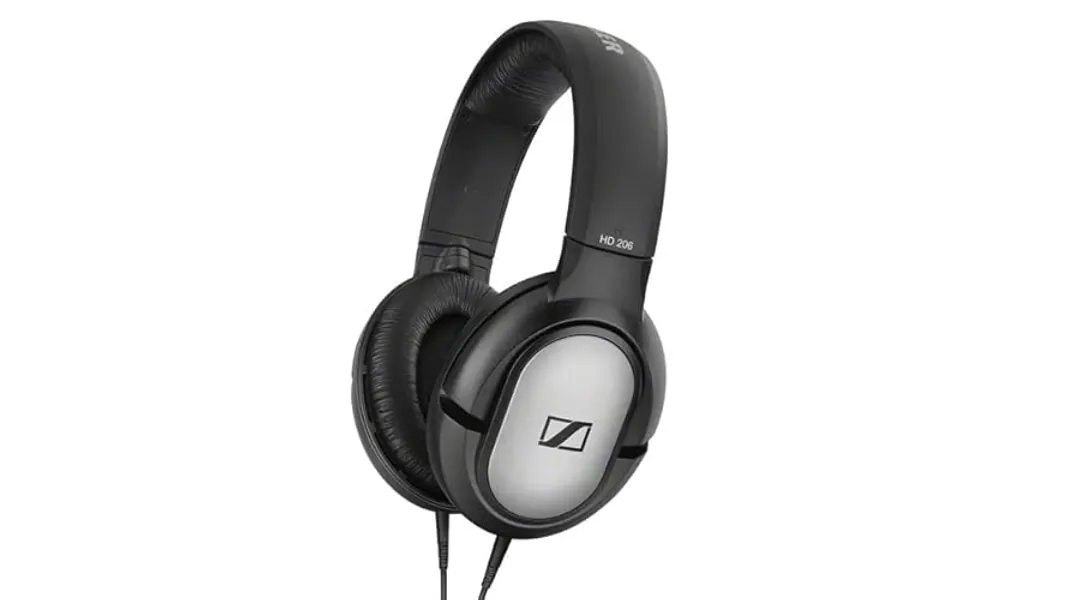 SENNHEISER HD 206 Closed-Back Over Ear Headphones