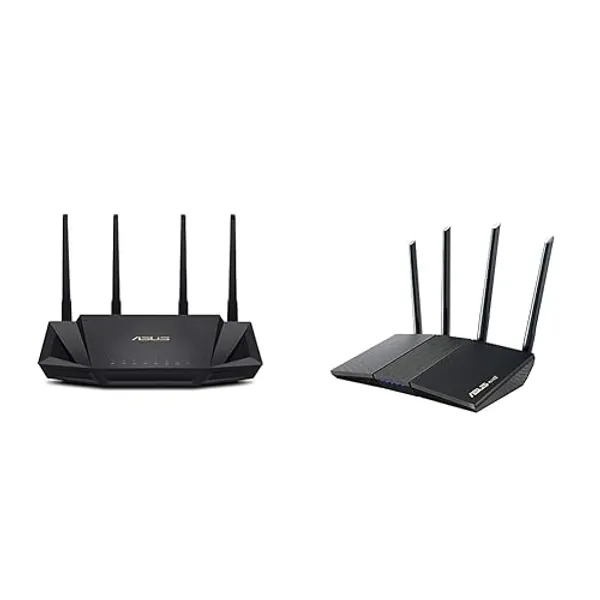 ASUS WiFi 6 Router Bundle with RT-AX3000 and RT-AX1800S Routers