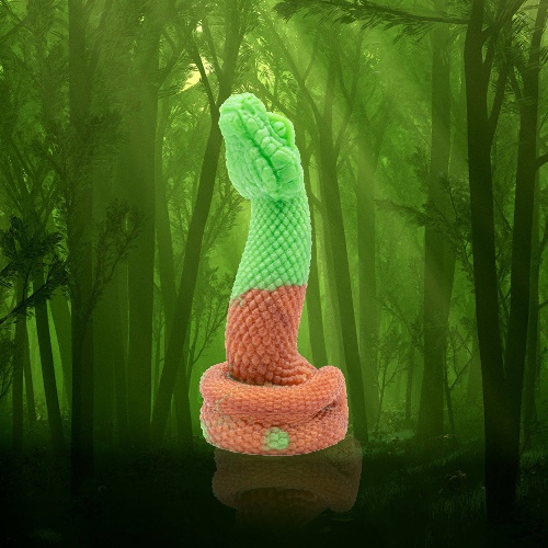 Nathara The Serpent Dildo - Mini / Add Suction Cup / Soft 00-30
