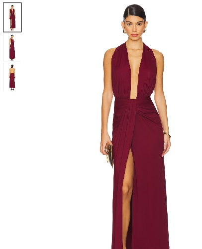 Burgundy Dress - CANTARIOS SNDYS