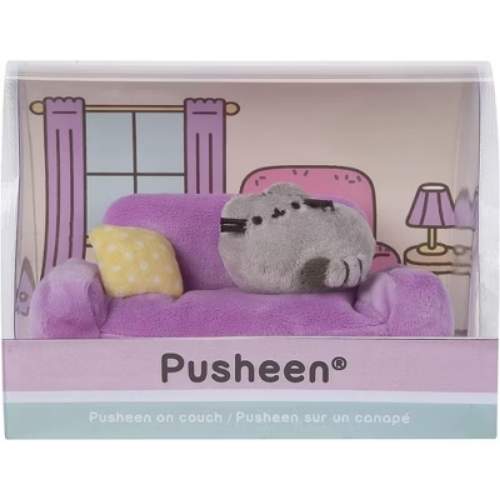GUND Pusheen at Home with Pink Couch Plush Collector