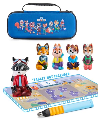 Edurino Play & Learn Bundle - Phonic Skills, Numbers & Shapes, Early Coding, Creativity, Body Parts - Fun Educational Toy for Kids 4+ - Includes 5 x Figurines, Pen, App Access - 18% Price Advantage