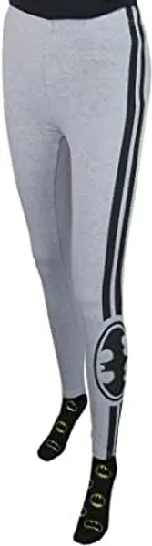 Batman Symbol Racer Stripes Women's Leggings