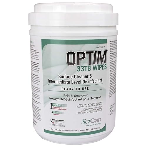 OPTIM 33TB Unscented Disinfectant Wipes